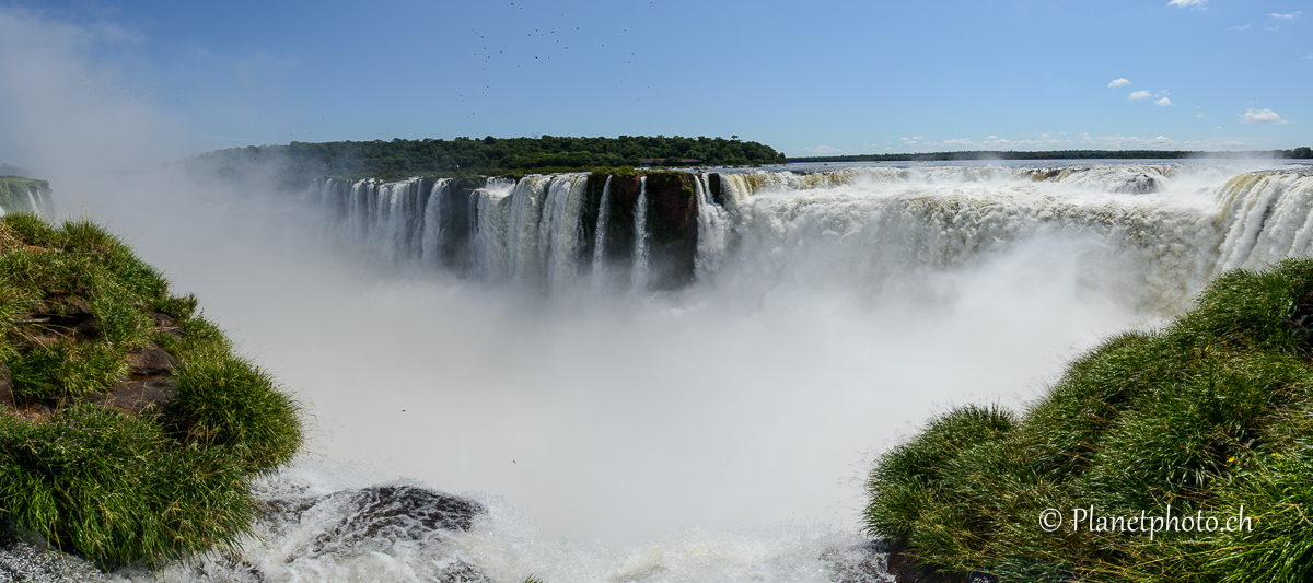 Vue depuis l'Argentine - Gorge du Diable