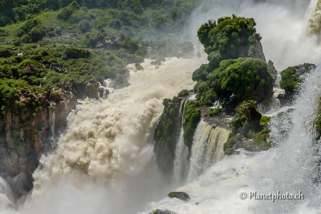 Vue depuis l'Argentine