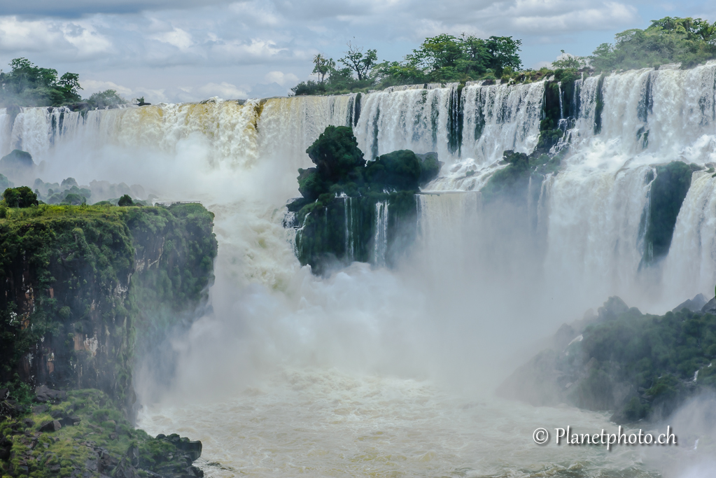 Vue depuis l'Argentine