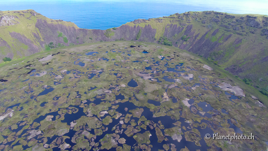 Rano Kau volcano