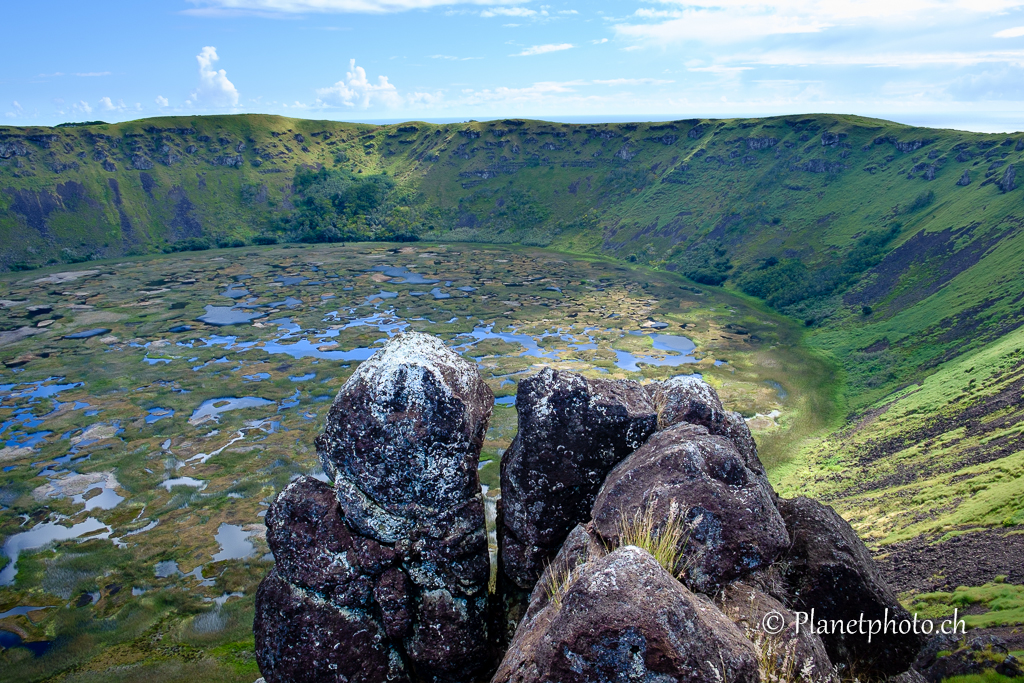 Rano Kau volcano