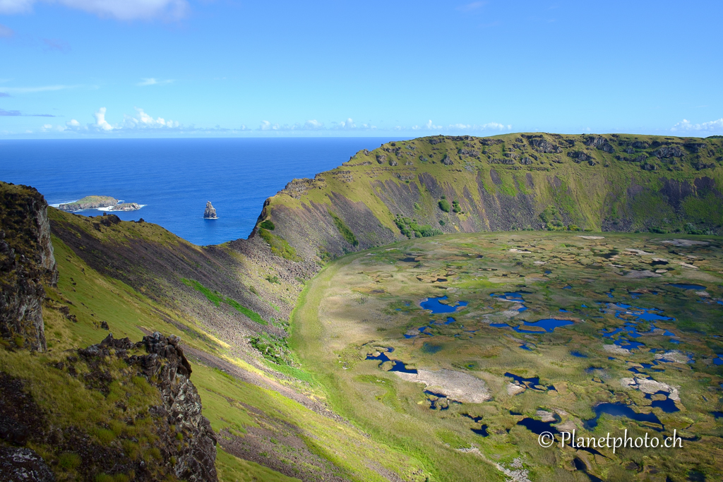 Rano Kau volcano