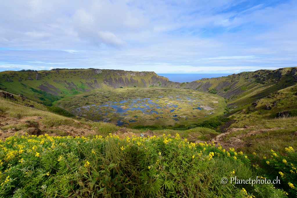 Rano Kau volcano