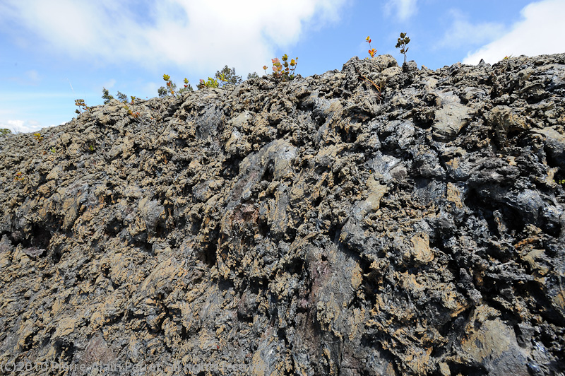 USA - HAWAII, Big Island, Kilauea, lava flow