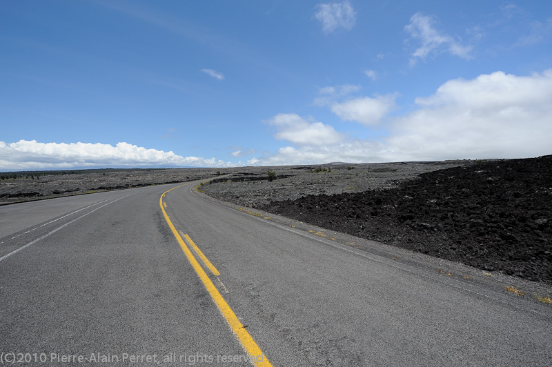 USA - HAWAII, Big Island, Kilauea, lava flow