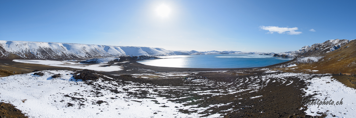 lac Kleifarvatn, péninsule de Reykjanes, Reykjavik