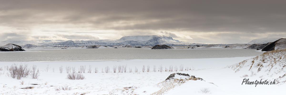 Lac Myvatn et mont Heroubreio