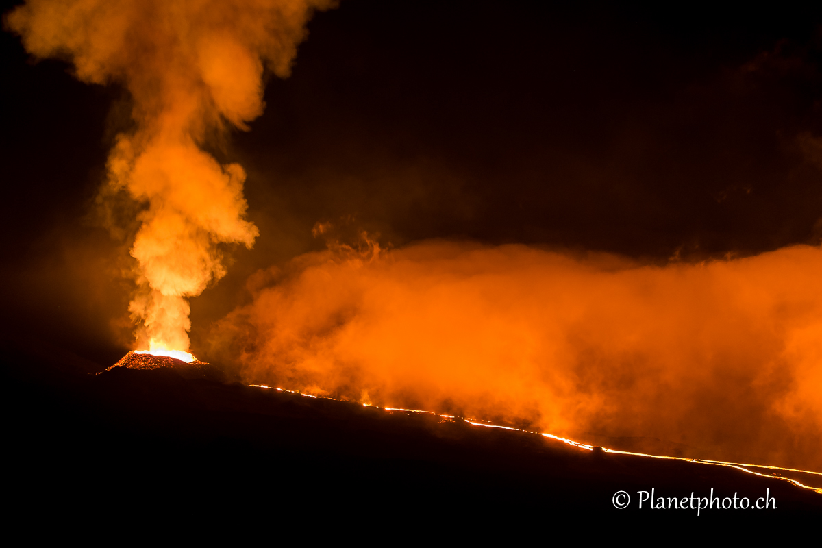 Piton de la Fournaise - Eruption du 30.10.2015