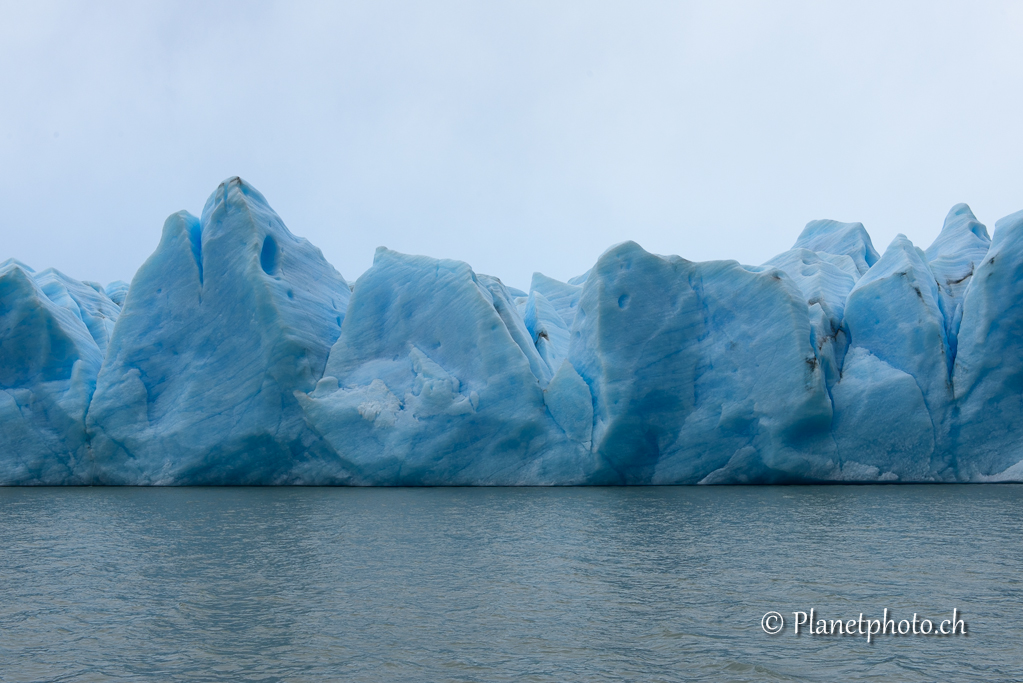 Parc de Torres del Paine - Lac Gris et son glacier